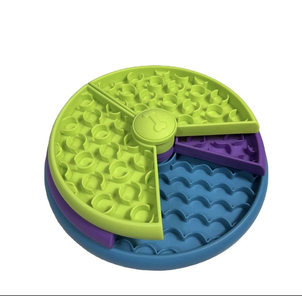 Interactive 3 Tier Slow Feeder Dog bowl