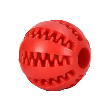 Interactive Dog Treat Rubber Dispenser Balls 6cm