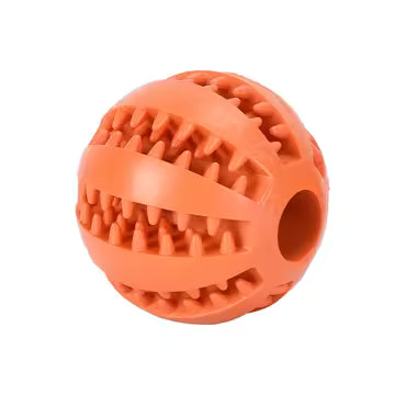 Interactive Dog Treat Rubber Dispenser Balls 6cm